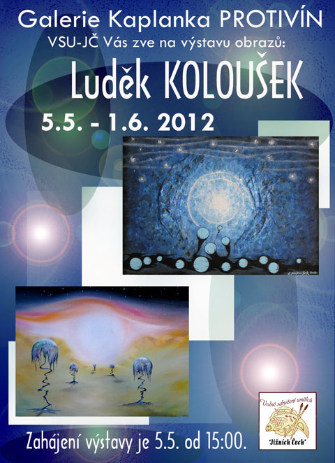 Výstava obrazů Luďka Kolouška